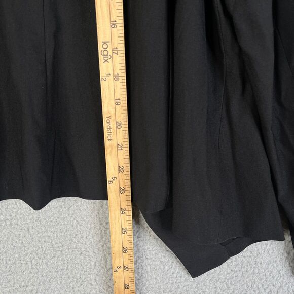 Torrid Blazer Jacket Womens 2 Open Front Cut Away Fit Stretch Black Office - Picture 11 of 13